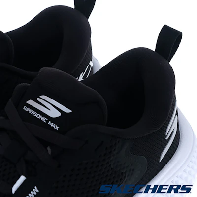 (W) Skechers Go Run Supersonic Max Anchas Zapatillas Para Correr Negras 172086WBKW Details for (W) Skechers Go Run Supersonic Max Anchas Zapatillas Para Correr Negras 172086WBKW