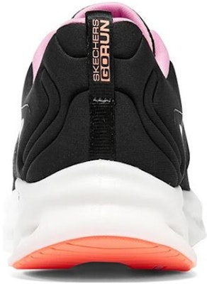 (Women) Skechers GO RUN Swirl Tech 'Black White Pink' 129496-BKPK Lookbook (Women) Skechers GO RUN Swirl Tech 'Black White Pink' 129496-BKPK