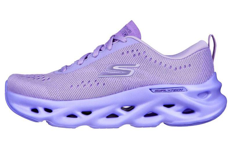 (Women) Skechers GO RUN Swirl Tech 'Eazy Dayz Purple' 128797-PUR