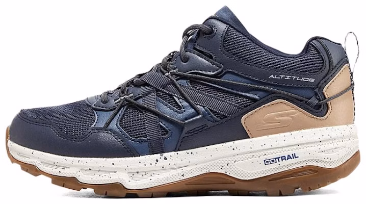 (Women) Skechers GO RUN Trail Altitude 'Navy Blue Brown' 128212-NVTN Buy (Women) Skechers GO RUN Trail Altitude 'Navy Blue Brown' 128212-NVTN