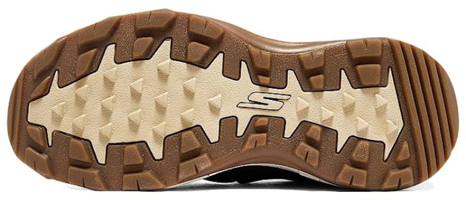 Skechers GO RUN 山徑奔跑 防滑耐磨保暖 低筒 跑步鞋 女款 藍褐色 Details for Skechers GO RUN 山徑奔跑 防滑耐磨保暖 低筒 跑步鞋 女款 藍褐色