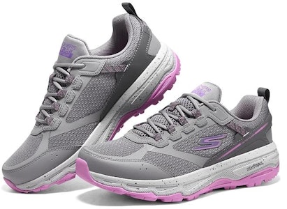 (W) Skechers Go Run Trail Altitude 'Abu-ungu' untuk Wanita 128221C-GYPK Lookbook (W) Skechers Go Run Trail Altitude 'Abu-ungu' untuk Wanita 128221C-GYPK