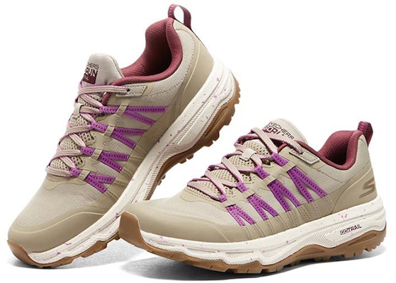 Skechers GO RUN Trail Altitude 戶外 低幫 跑步鞋 女款 自然色 Lookbook Skechers GO RUN Trail Altitude 戶外 低幫 跑步鞋 女款 自然色