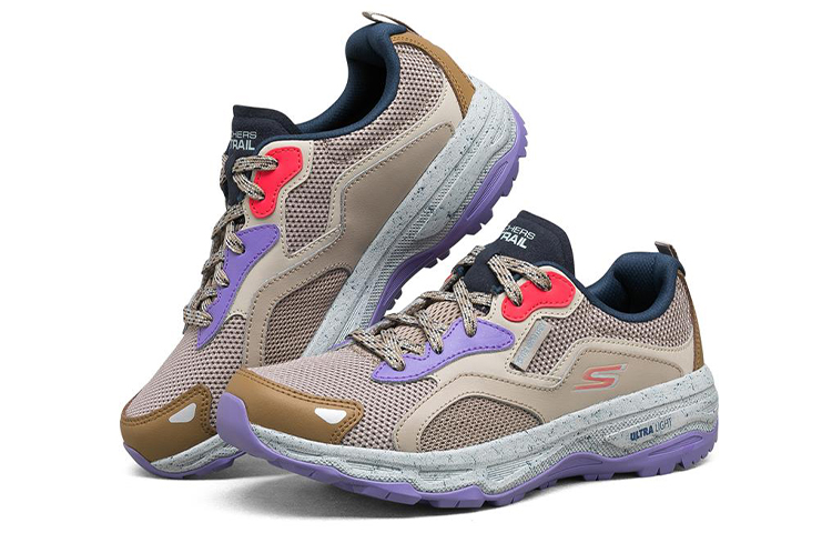 Lookbook (W) Skechers Go Run Trail Altitude Basse Grigio/Marrone 128202-TPMT