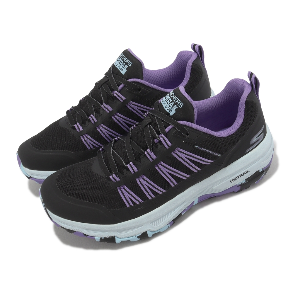 (W) Skechers Go Run Trail Altitude Running Shoes Purple Black