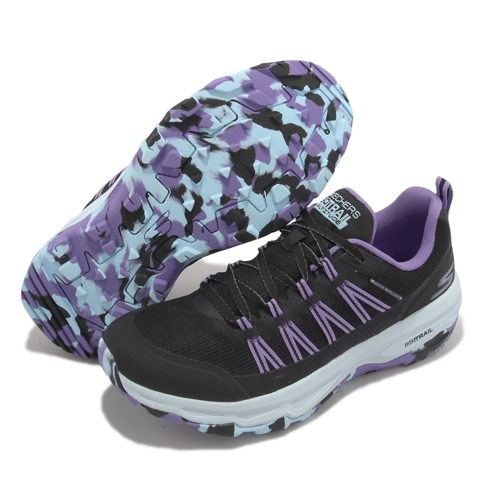 (W) Skechers Go Run Trail Altitude Running Shoes Purple Black 圖 4