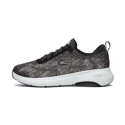 (W) Skechers Go Run Vis Tech 'Black White'