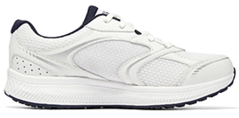 (Women) Skechers Go Run Consistent 'White Navy Blue' 128280-WNV Order (Women) Skechers Go Run Consistent 'White Navy Blue' 128280-WNV