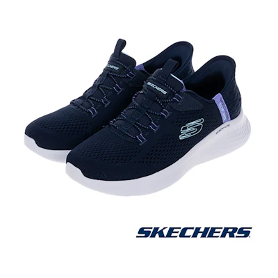 (W) Skechers Go Skech-Lite Pro Casual Shoes Blue Indigo