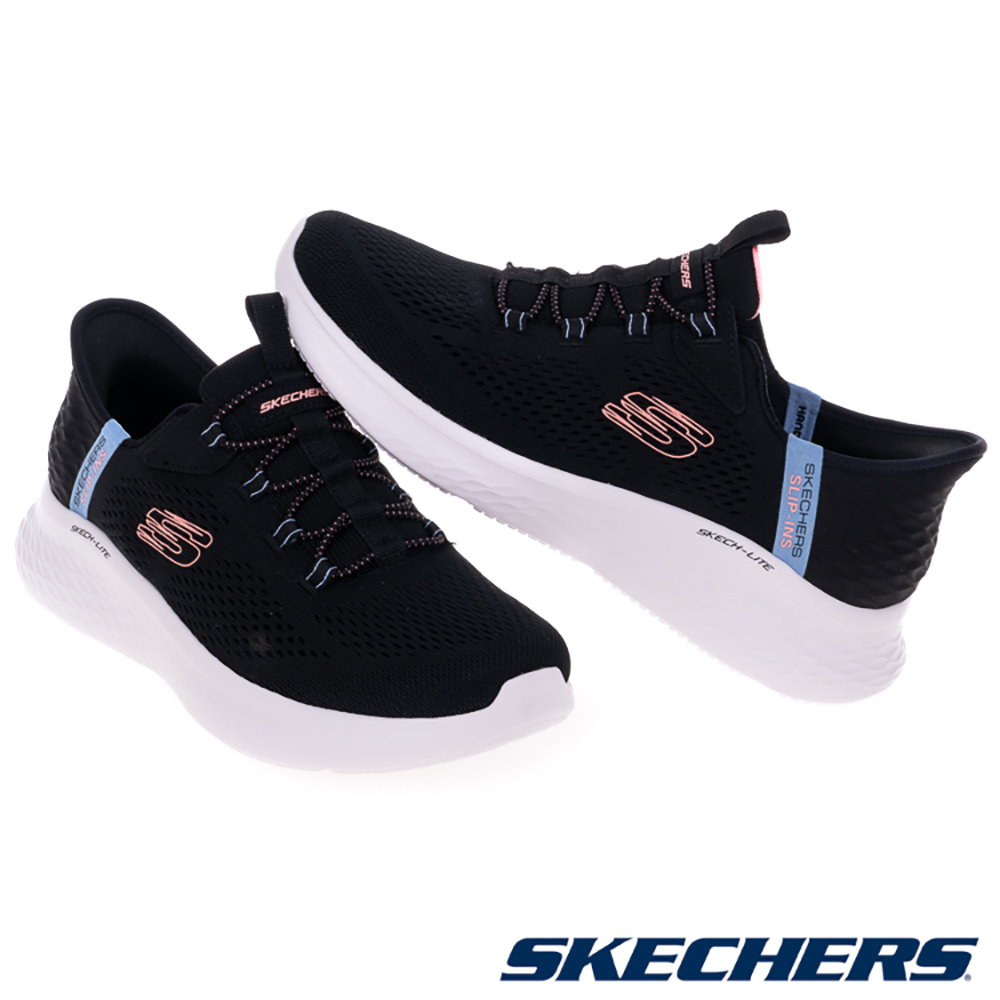 Lookbook (W) 스케쳐스 고 스케치-라이트 프로 캐주얼 슈즈 블랙 150017BKMT
