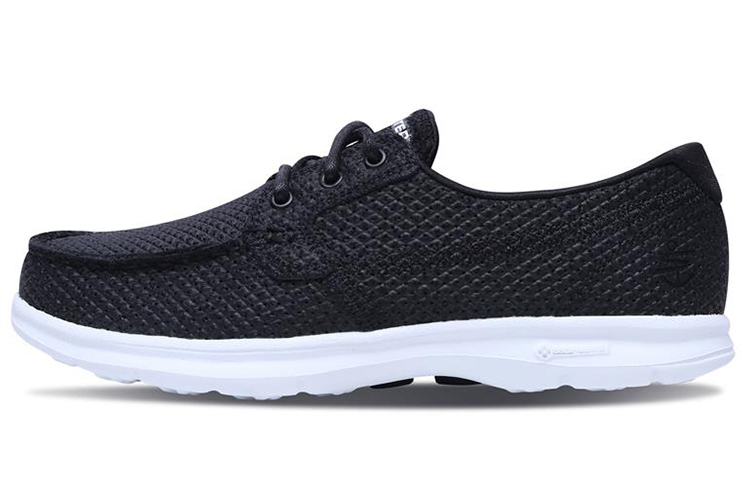 (Women) Skechers Go Step 'Black White' 14422-BKW