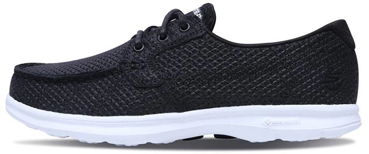 women-skechers-go-step-black-white-14422-bkw