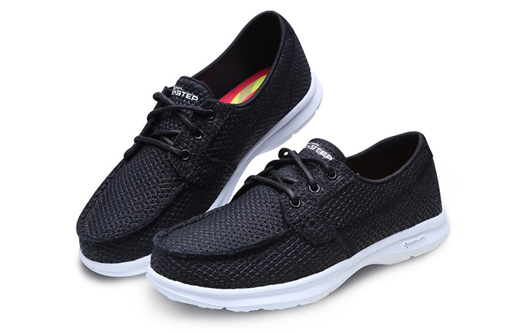 Lookbook (W) Skechers Go Step 'Hitam Putih' 14422-BKW