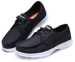 Lookbook (W) Skechers Go Step 'Hitam Putih' 14422-BKW