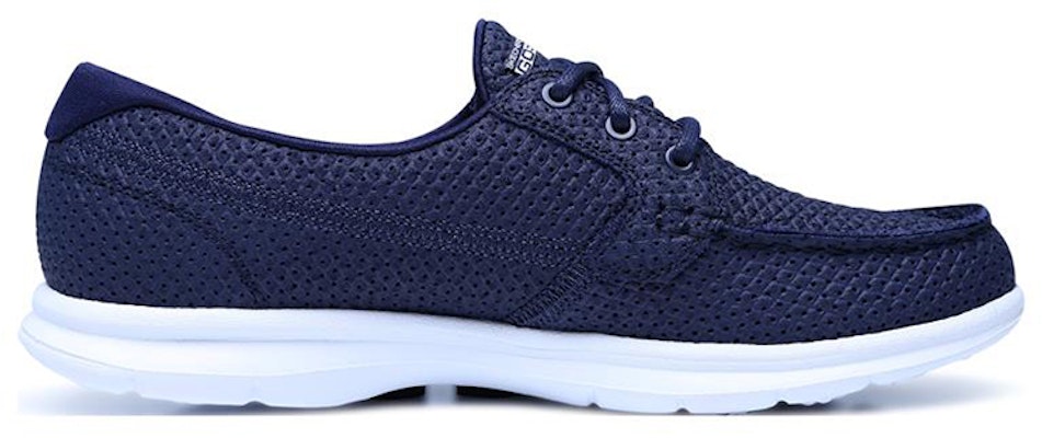 (Women) Skechers Go Step 'Blue White' 14422-NVW Order (Women) Skechers Go Step 'Blue White' 14422-NVW