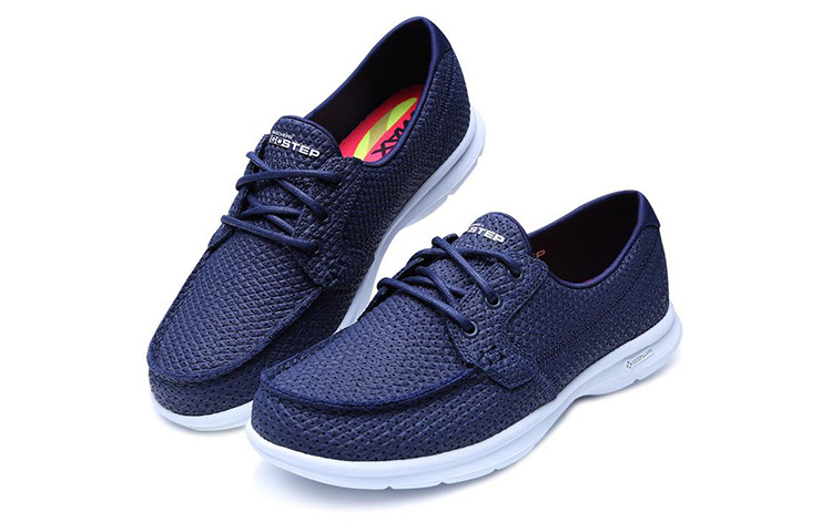 Lookbook (W) Skechers Go Step 'Biru Putih' 14422-NVW