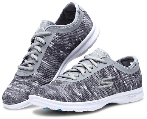 (Women) Skechers Go Step 'Grey White' 14200-GYW Lookbook (Women) Skechers Go Step 'Grey White' 14200-GYW