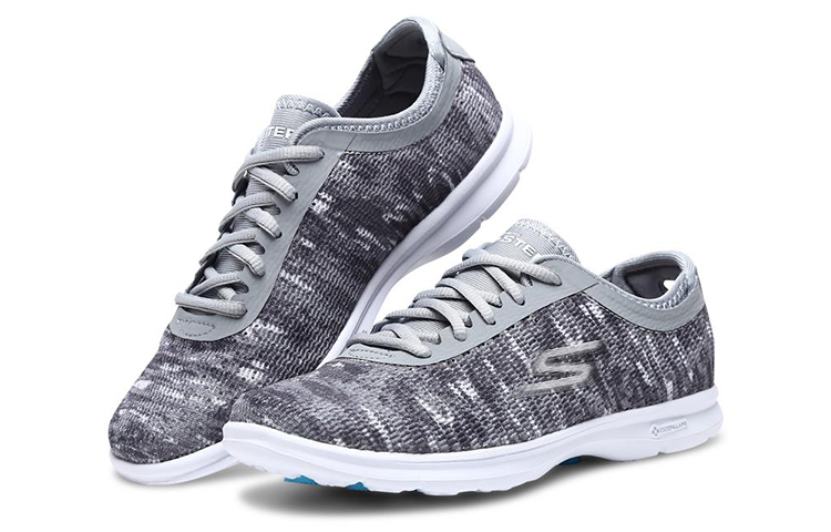 Lookbook (W) Skechers Go Step 'Abu Putih' 14200-GYW