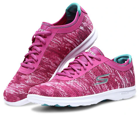 (W) Skechers Go Step 'Merah Muda Kasual' 14200-PNK Lookbook (W) Skechers Go Step 'Merah Muda Kasual' 14200-PNK