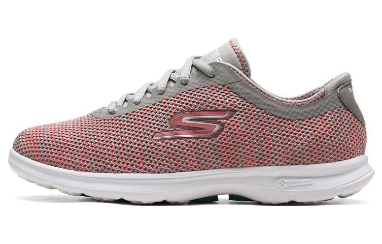 (Women) Skechers Go Step 'Red Grey' 14347-GYMT