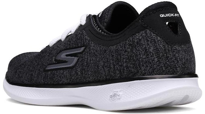 (Women) Skechers Go Step Lite 'Black Slip-On' 14485-BKW Shop (Women) Skechers Go Step Lite 'Black Slip-On' 14485-BKW