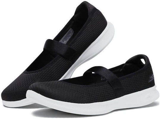 (Women) Skechers Go Step Lite 'Black White' 14482-BKW Lookbook (Women) Skechers Go Step Lite 'Black White' 14482-BKW
