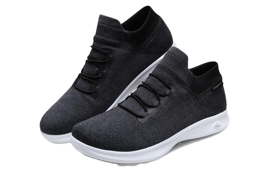 Lookbook (W) Skechers Go Step Lite 'Negro Blanco' 14508-BKW