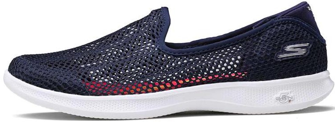(Women) Skechers Go Step Lite 'Blue and White' 14464-NVW Buy (Women) Skechers Go Step Lite 'Blue and White' 14464-NVW