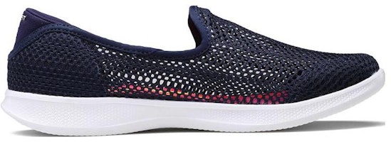 Skechers Go Step Lite 減震透氣 低幫 運動休閒鞋 女款 藍白 Order Skechers Go Step Lite 減震透氣 低幫 運動休閒鞋 女款 藍白