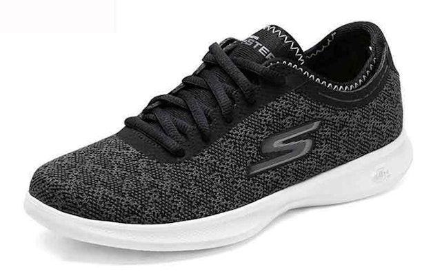 (W) 斯凯奇 Go Step Lite '冠军黑白'鞋 14713-BKW Lookbook (W) 斯凯奇 Go Step Lite '冠军黑白'鞋 14713-BKW
