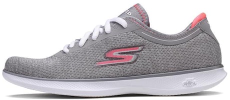 (Women) Skechers Go Step Lite 'Grey Pink' 14485-GYPK (Women) Skechers Go Step Lite 'Grey Pink' 14485-GYPK