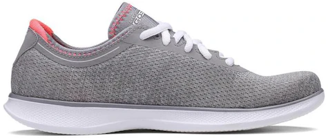 Order (W) Skechers Go Step Lite 'Abu-abu Merah Muda' 14485-GYPK
