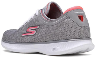 Shop (W) Skechers Go Step Lite 'Abu-abu Merah Muda' 14485-GYPK