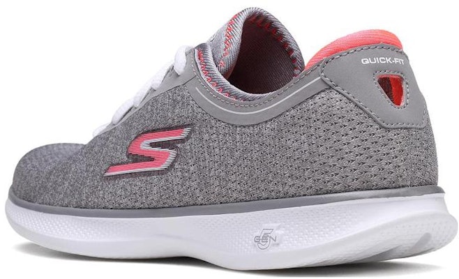 (W) 斯凯奇 Go Step Lite '灰粉' 女鞋 14485-GYPK Shop (W) 斯凯奇 Go Step Lite '灰粉' 女鞋 14485-GYPK