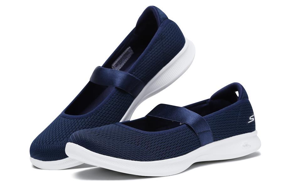 Lookbook (W) 斯凯奇 Go Step Lite '海军蓝' 14482-NVW