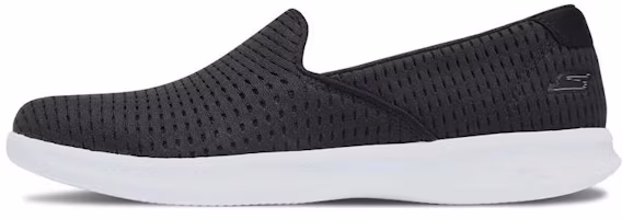 (Women) Skechers Go Step Lite 'Rebound Lightweight Low-Top Black' 14497-BKW (Women) Skechers Go Step Lite 'Rebound Lightweight Low-Top Black' 14497-BKW