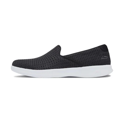 (W) Skechers Go Step Lite 'Rebound Lightweight Low-Top Black'