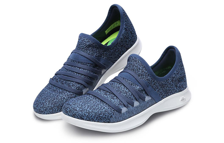 Lookbook (W) Skechers Go Step Lite 'Redefine Slip-On Biru' 14750-NVBL