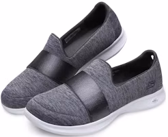 Lookbook (W) Skechers Go Step Lite 'Sol Anti-Slip Bernapas Abu Rendah' 14722-GRY