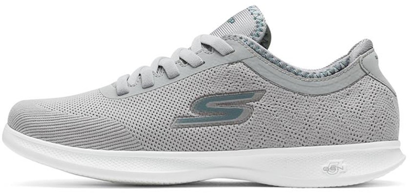 (Women) Skechers Go Step Lite 'Swerve Grey' 14712-GRY Buy (Women) Skechers Go Step Lite 'Swerve Grey' 14712-GRY