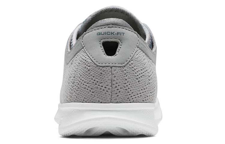 Shop (W) Skechers Go Step Lite 'Swerve Abu-abu' 14712-GRY