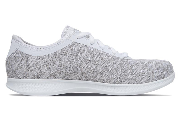 Order (W) Skechers Go Step Lite Champ 'Putih Perak' 14713-WSL