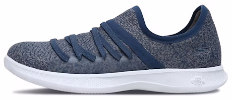 (Women) Skechers Go Step Lite Gray Blue 'Redefine Slip-On' 14750-GYBL (Women) Skechers Go Step Lite Gray Blue 'Redefine Slip-On' 14750-GYBL