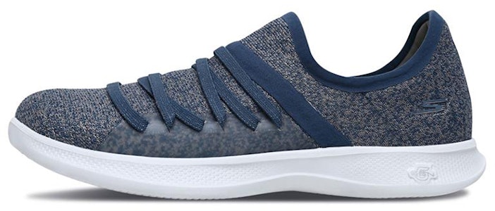 (W) (女性用) スケッチャーズ ゴーステップ ライト グレー ブルー 'リディファイン スリッポン' 14750-GYBL 14750-GYBL Buy (W) (女性用) スケッチャーズ ゴーステップ ライト グレー ブルー 'リディファイン スリッポン' 14750-GYBL 14750-GYBL