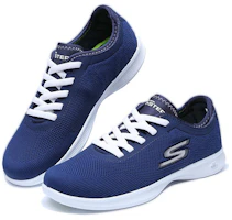 Lookbook (W) Skechers Go Step Lite Swerve 'Navy' Sepatu Pria Wanita 14712-NVY