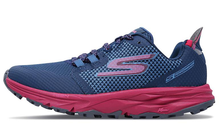 (Women) Skechers Go Trail 2 'Blue Red' 14120-NVPK