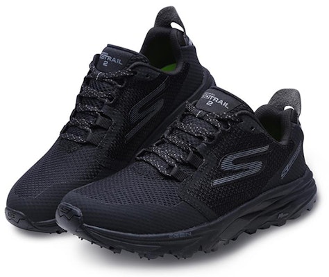(W) Skechers Go Trail 2 'Bantalan Luar Rendah Hitam' 14120-BBK Lookbook (W) Skechers Go Trail 2 'Bantalan Luar Rendah Hitam' 14120-BBK