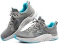 Lookbook (W) Skechers Go Train Move 'Kelabu Biru' 128506-GRY