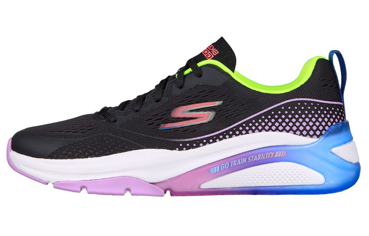 (Women) Skechers Go Train Stability 'Black Comfort Low-Top' 129042-BKMT