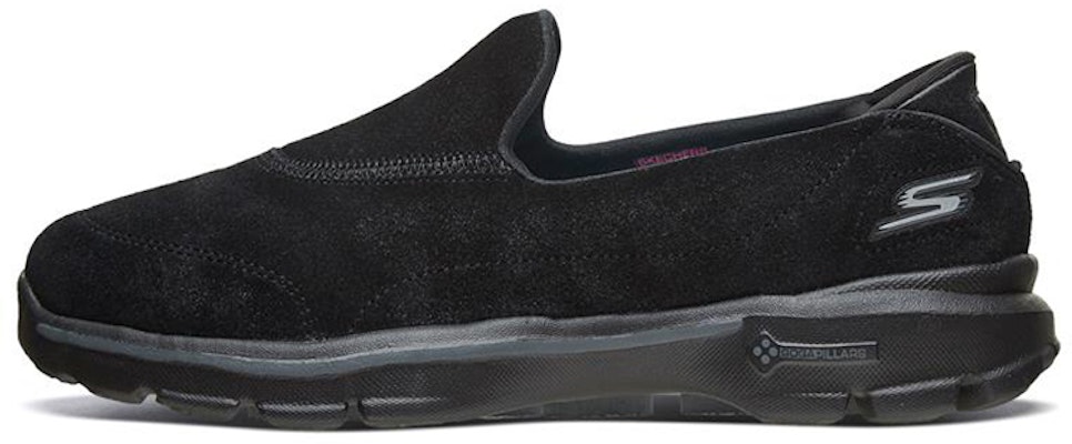 (Women) Skechers Go Walk 3 'Black Slip-On Casual' 14035-BBK Buy (Women) Skechers Go Walk 3 'Black Slip-On Casual' 14035-BBK